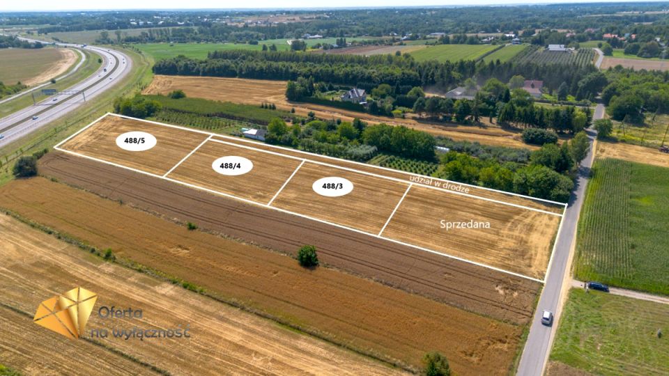 Działka budowlana Konopnica