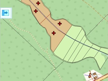 Działka rolna Zdroisko