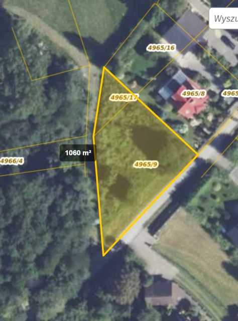Działka budowlana Grzechynia sprzedam