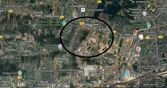 Działka budowlano-rolna Babice Nowe