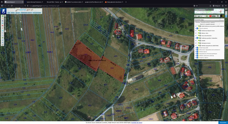 Działka przemysłowa Kopanka