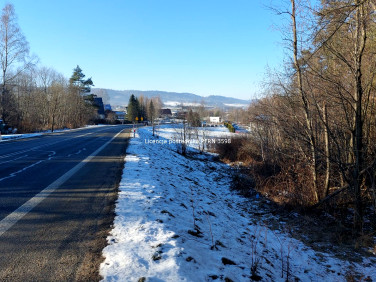 Działka usługowa Skawa