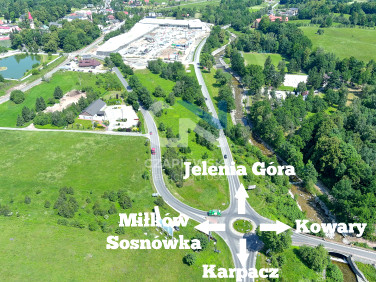 Działka usługowa Miłków