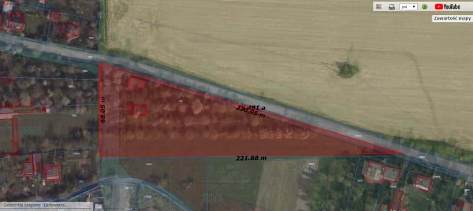 Działka budowlana Pabianice