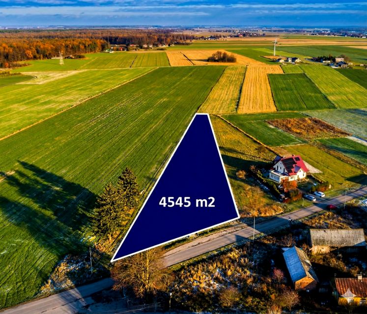 Działka budowlano-rolna Majdan Mętowski