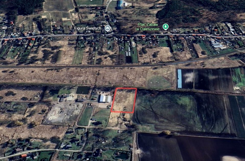 Działka budowlana Daleszewo