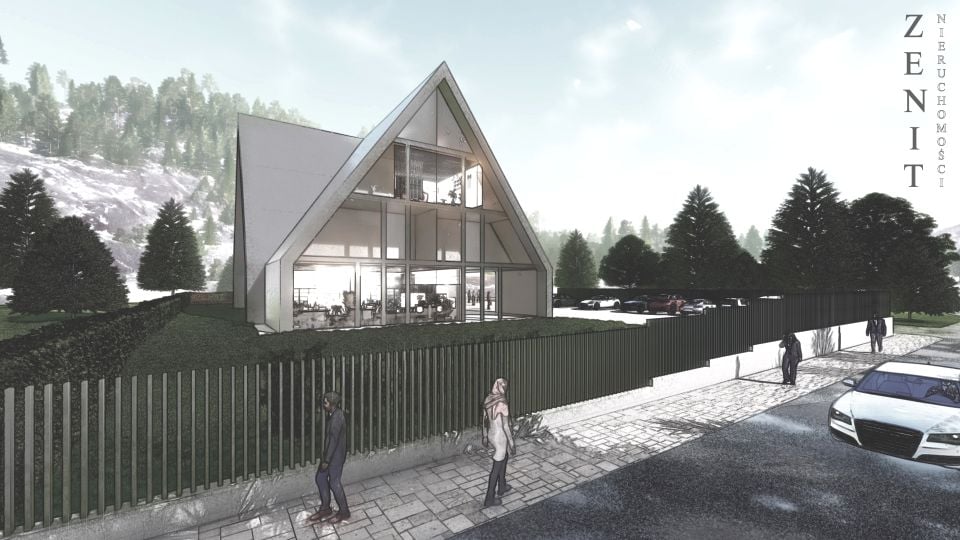 Działka usługowa Zakopane