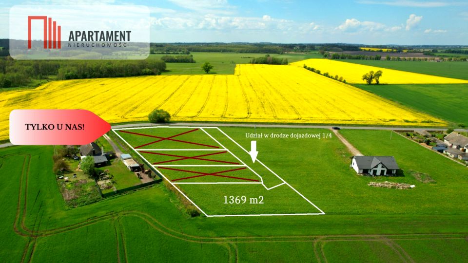 Działka budowlana Zalesie