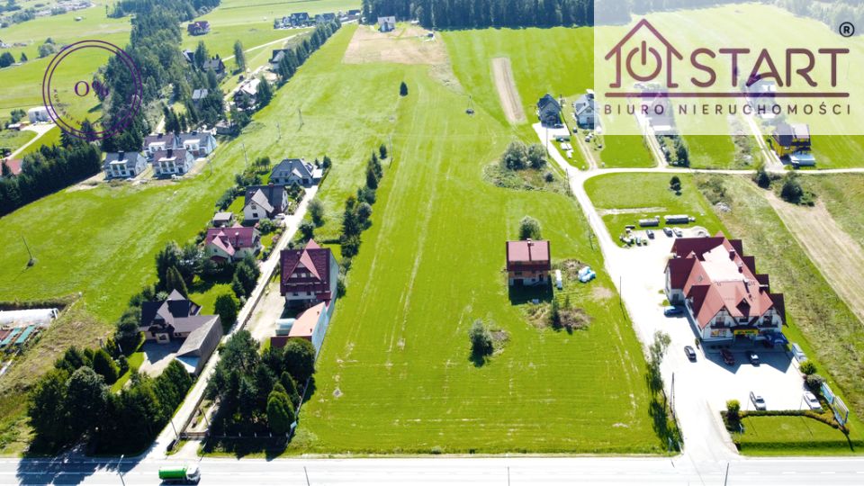 Działka budowlana Łopuszna