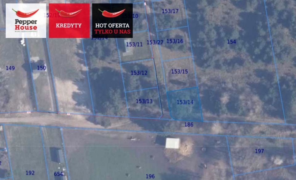 Działka budowlana Ostrowo