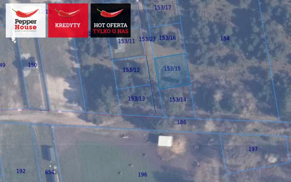 Działka budowlana Ostrowo