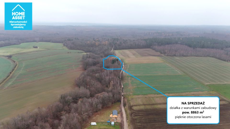 Działka budowlana Werblinia