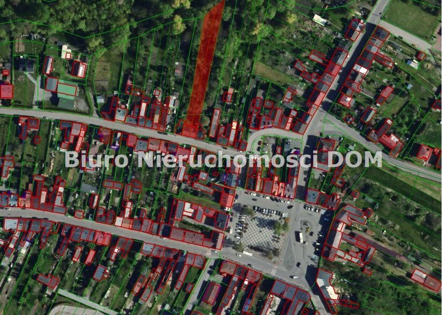 Działka usługowa Mstów