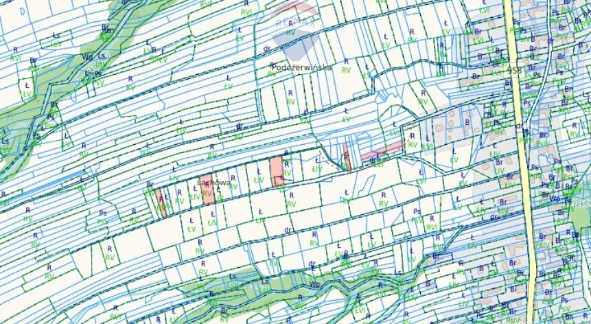 Działka rolna Witów