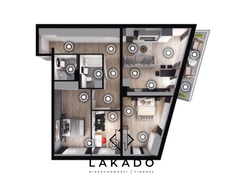 Mieszkanie przy lesie