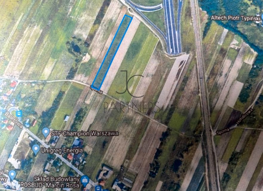 Działka usługowa Warszawa