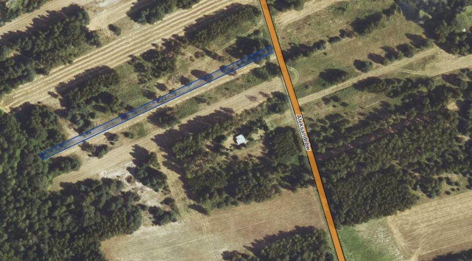 Działka budowlano-rolna Wąsosz