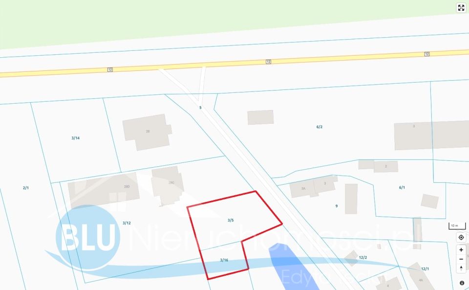 Pusta działka Stare Serby