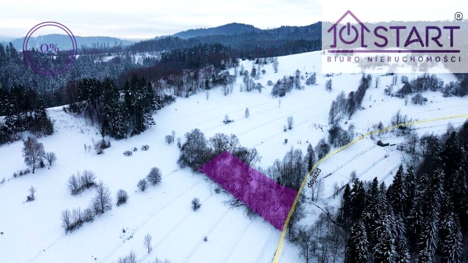 Działka rolna Raba Wyżna