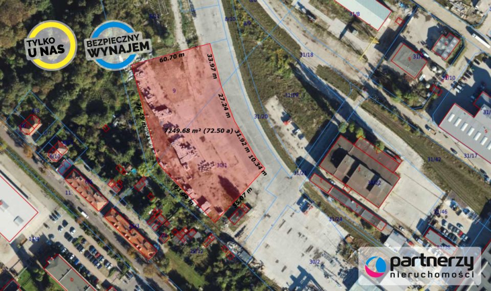 Działka przemysłowa Gdańsk