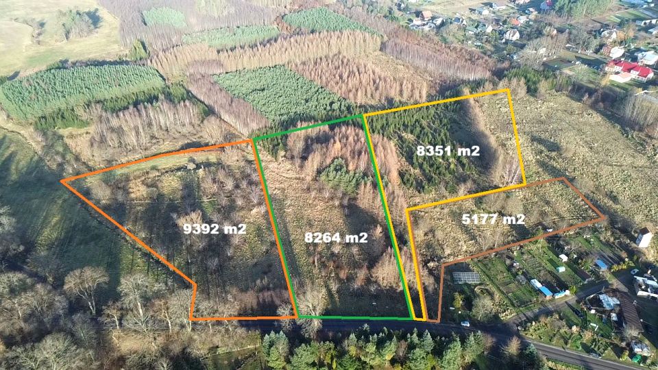 Działka budowlano-rolna Warcino