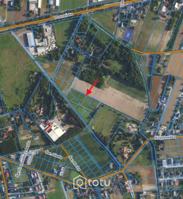 Działka budowlana Święcice