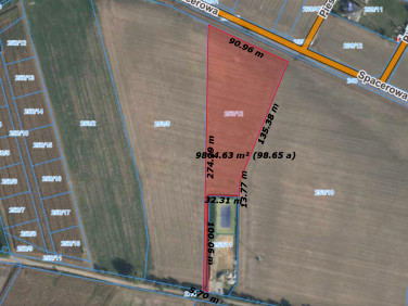 Działka inwestycyjna Zalasewo