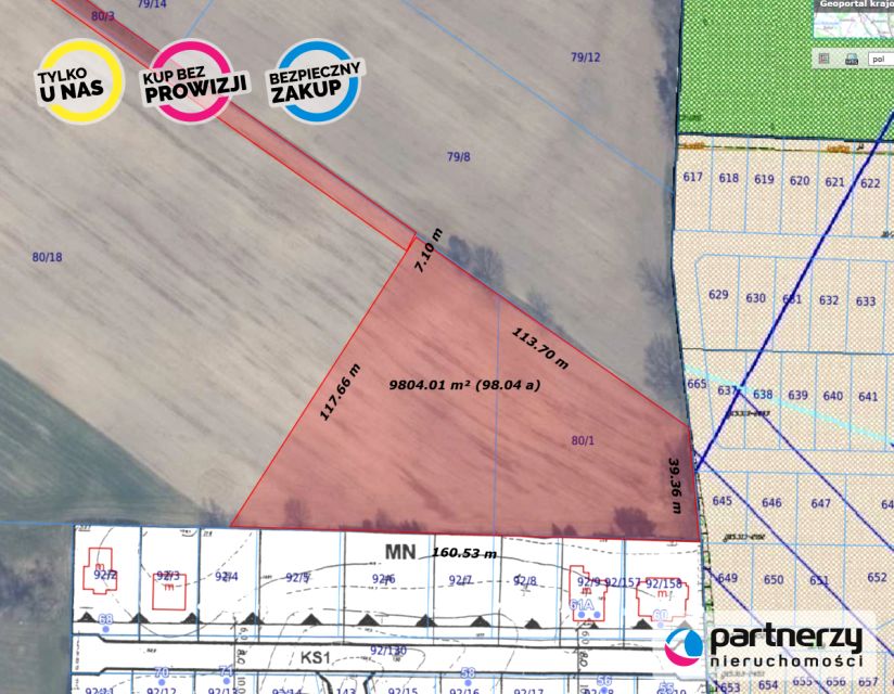 Działka inna Miszewko