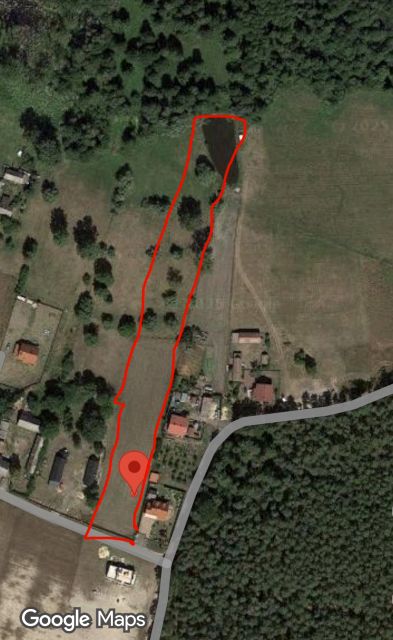 Działka siedliskowa Drążeń