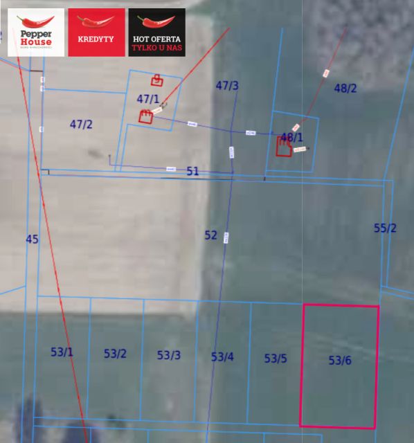 Działka nad jeziorem