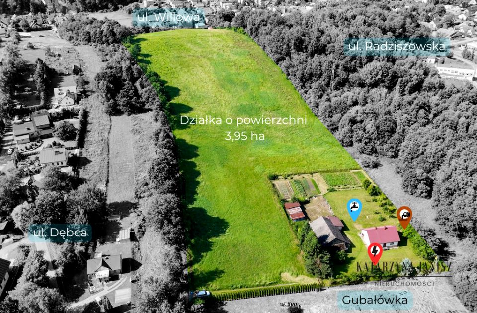 Działka budowlana Skawina