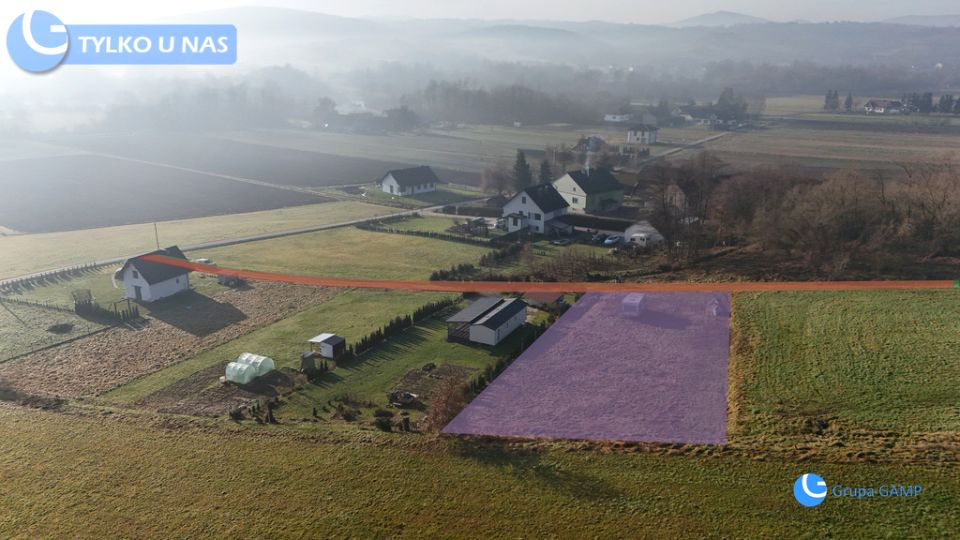 Działka budowlana Grabie