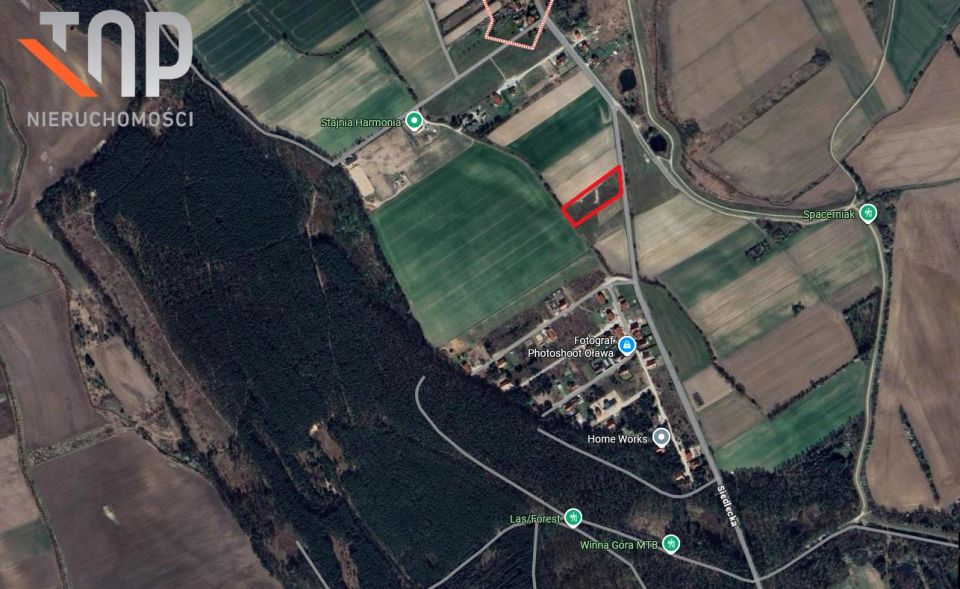 Pusta działka Siedlce