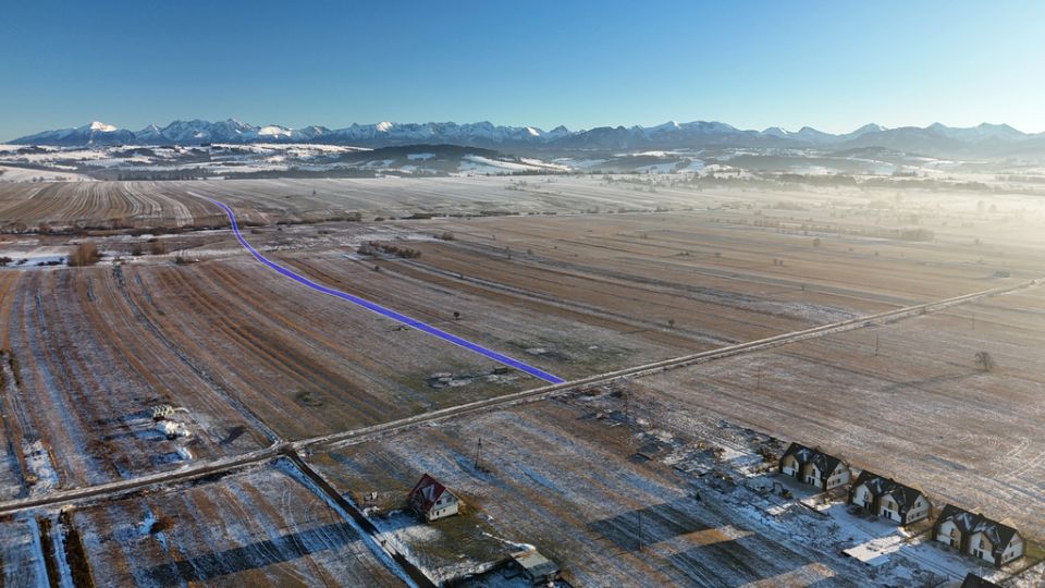 Działka rolna Czarny Dunajec