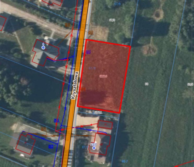 Działka budowlana Łaziska