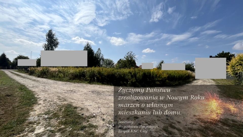 Działka budowlana Krasienin