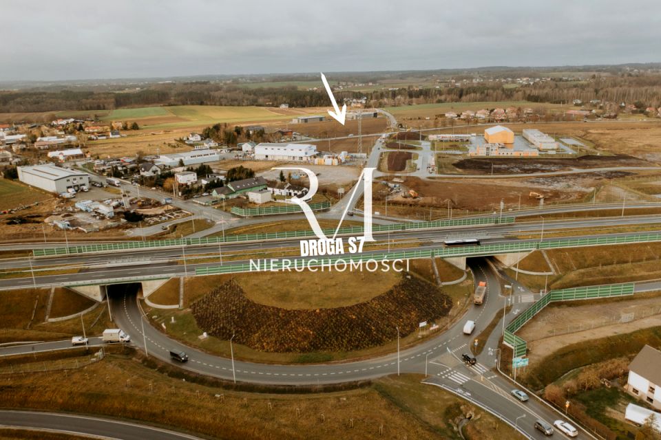 Działka usługowa Miszewo