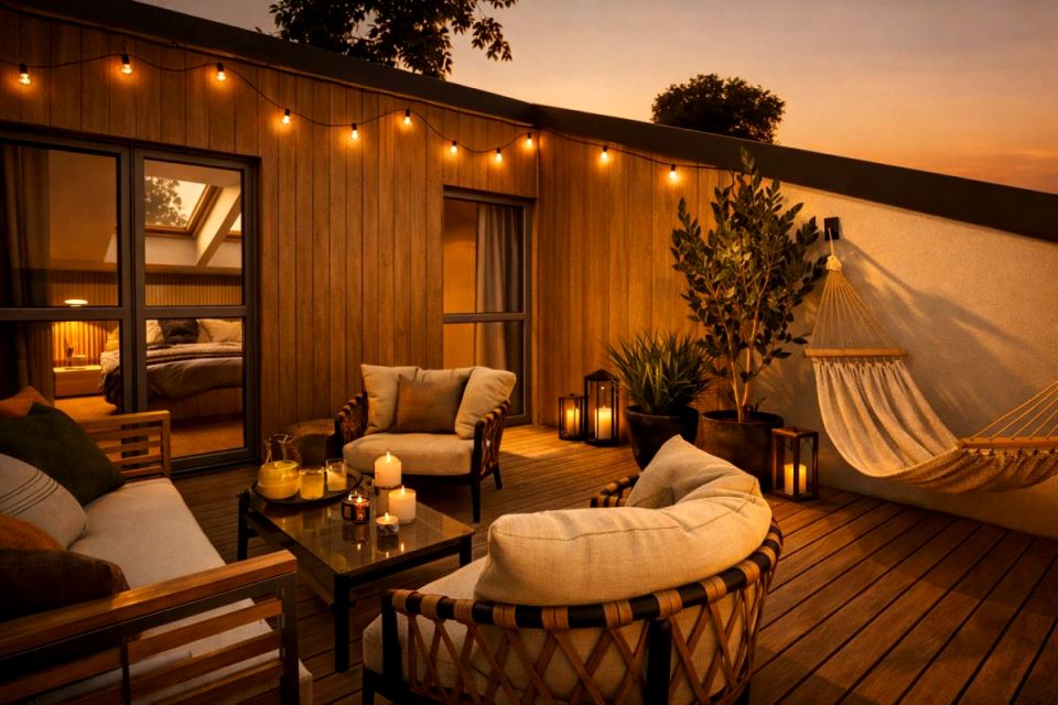 Mieszkanie przy lesie