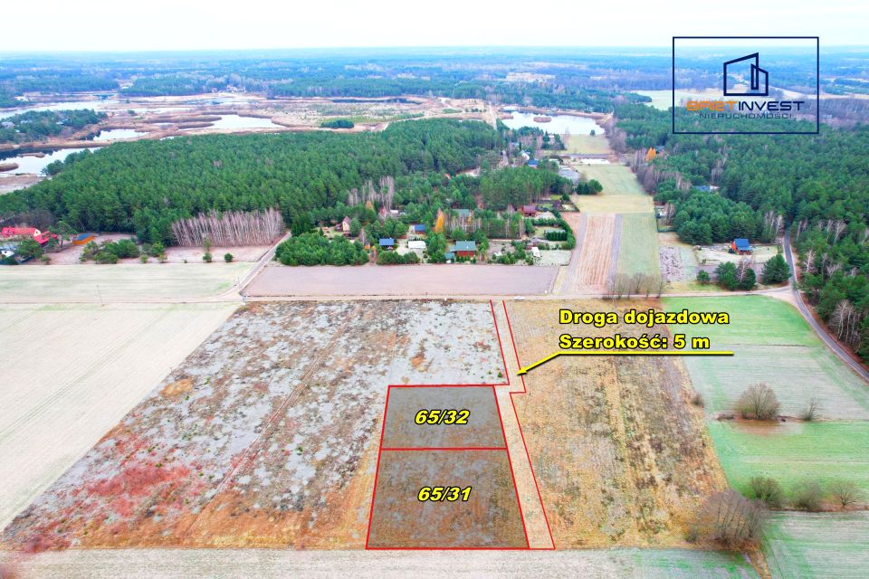 Działka rekreacyjna Brzóze Małe sprzedam