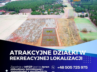 Działka rekreacyjna Brzóze Małe