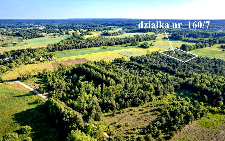 Działka siedliskowa Łukta