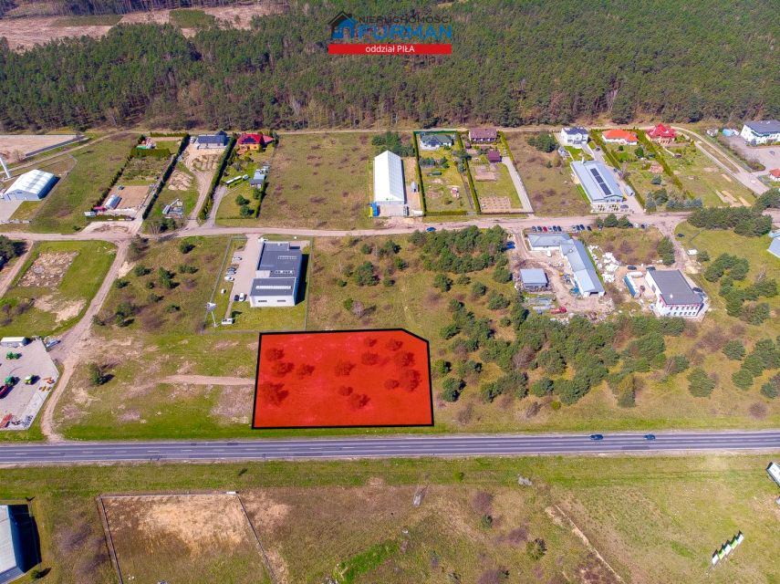 Działka przemysłowa Piła