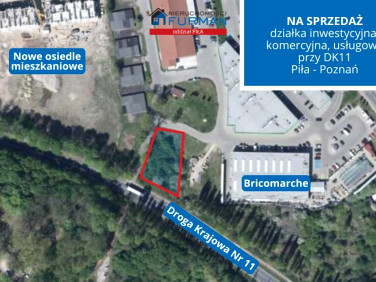 Działka inwestycyjna Chodzież