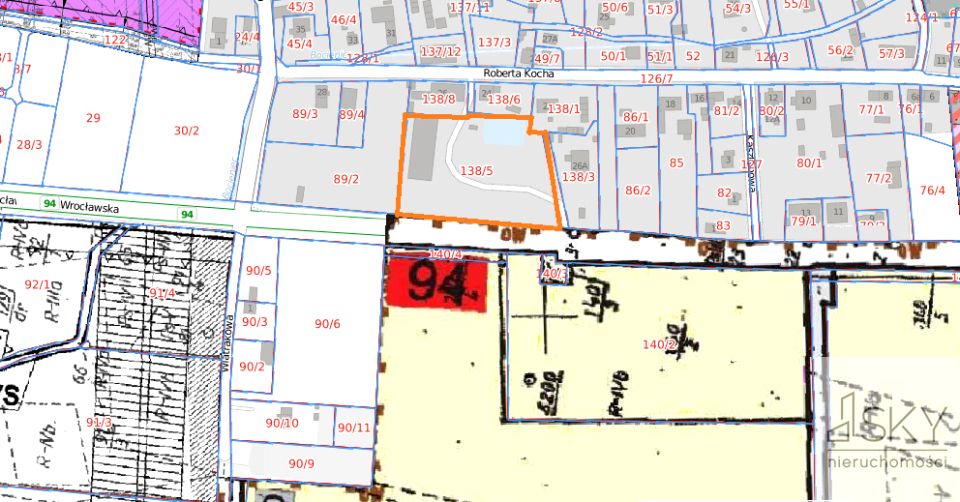 Działka przemysłowa Błonie