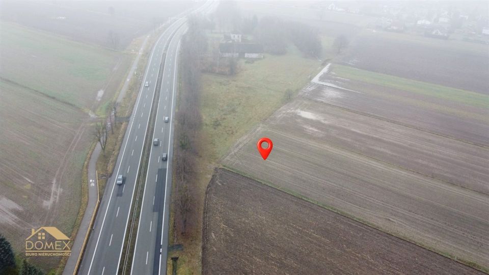 Działka usługowa Zbytków