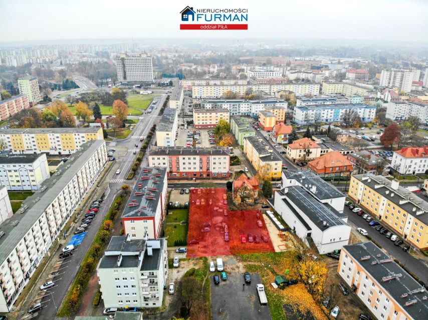 Działka usługowa Piła