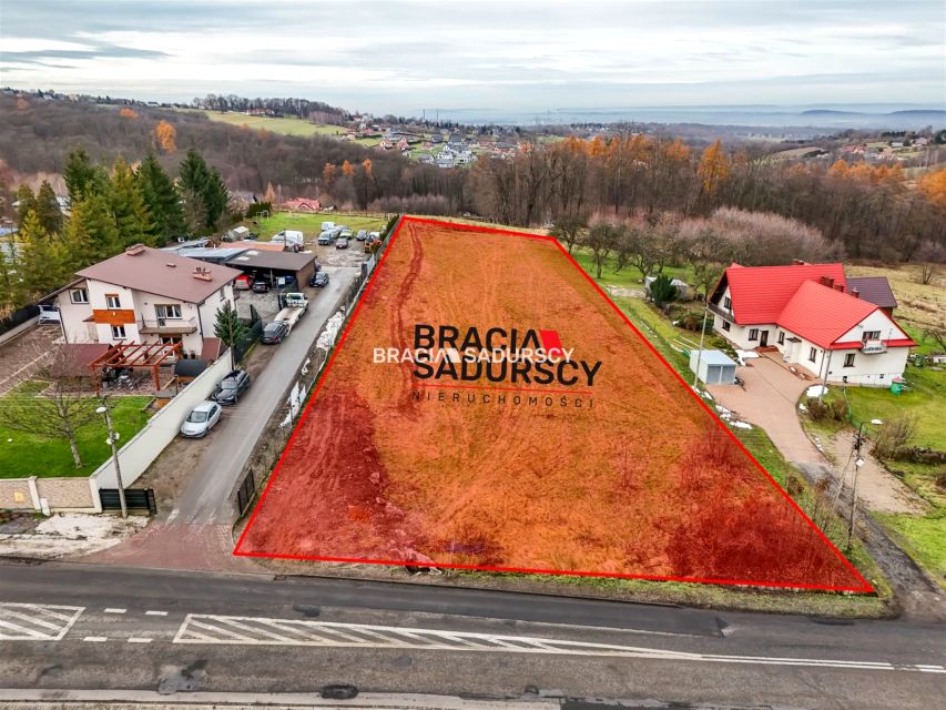 Działka usługowa Mogilany