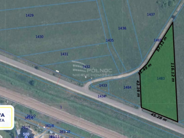 Działka inwestycyjna Stanisławice