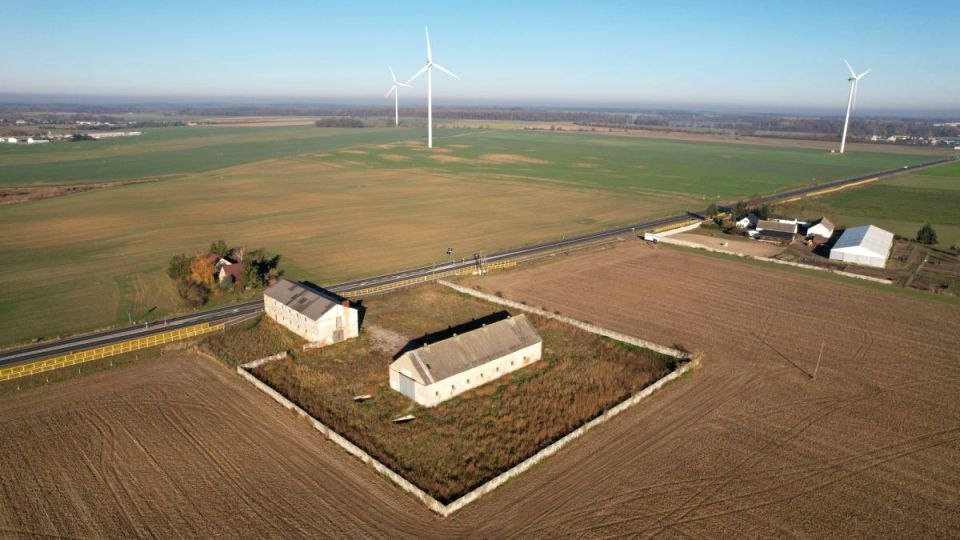 Działka usługowa Berdychowo