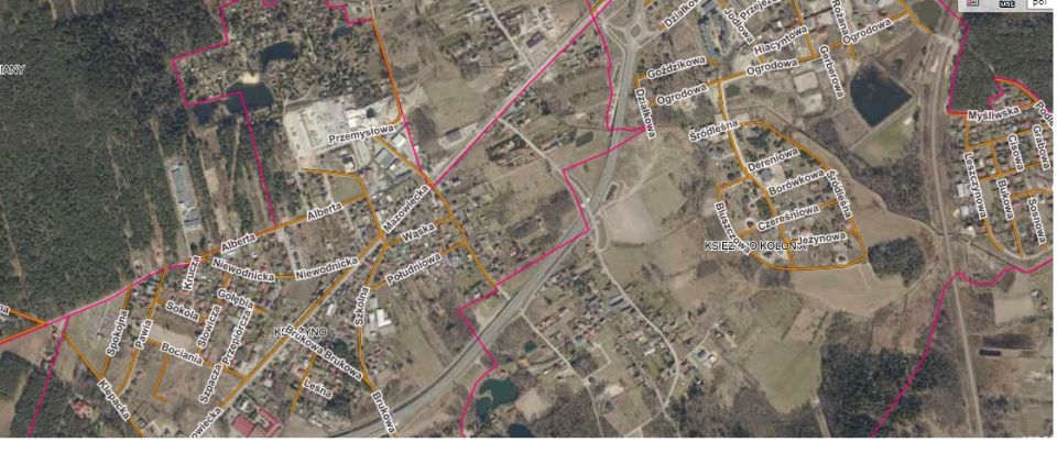 Działka budowlana Księżyno